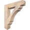 Ekena Millwork Olympic Arts & Crafts Smooth Bracket, Douglas Fir, 5 1/2"W x 32"D x 32"H BKT06X32X32OLY03SDF - alternate 1